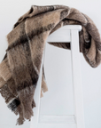 Alpaca Throw - Granite