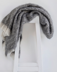 Alpaca Throw - Granite