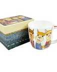 Fine Bone China Mug Happy Alpaca
