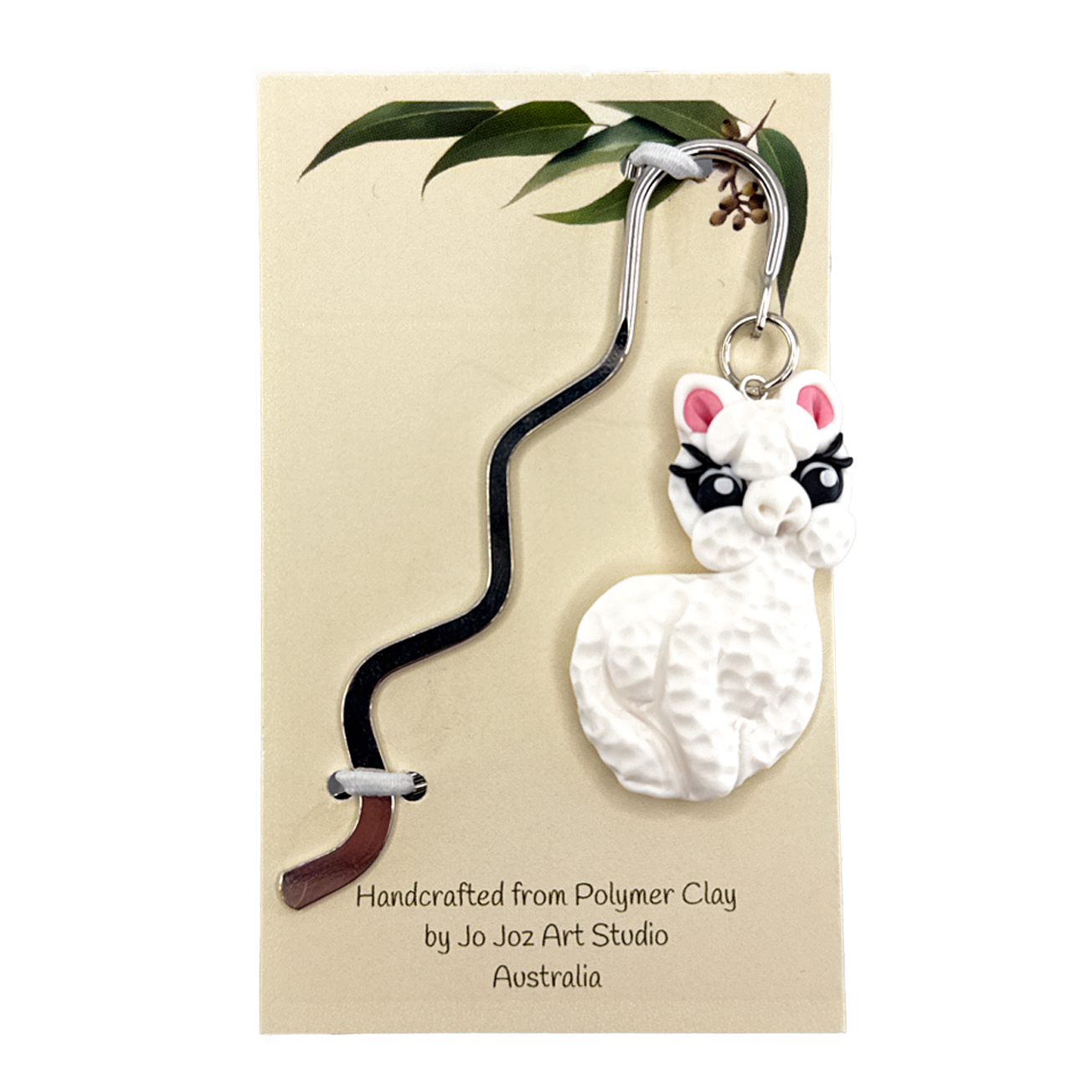 Clay Huacaya Alpaca Bookmark