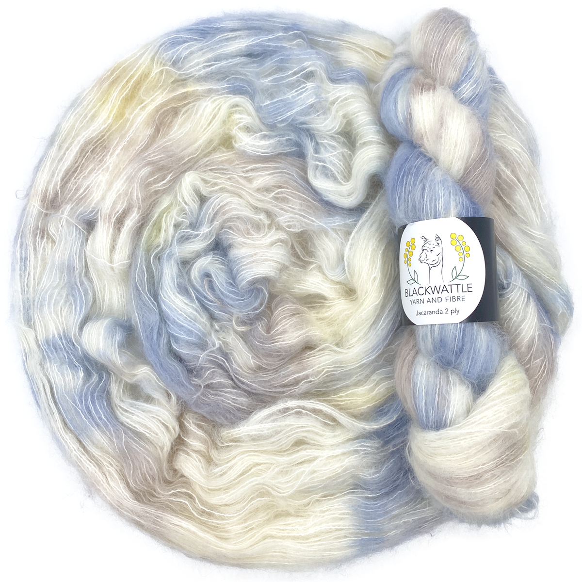 Twilight Blackwattle Yarn and Fibre