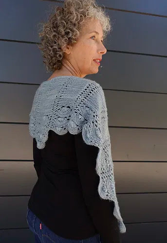 Cockleshell Fichu - Printed Pattern