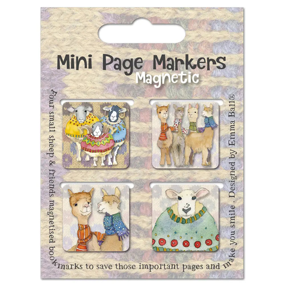 Magnetic Mini Page Markers (4pk)