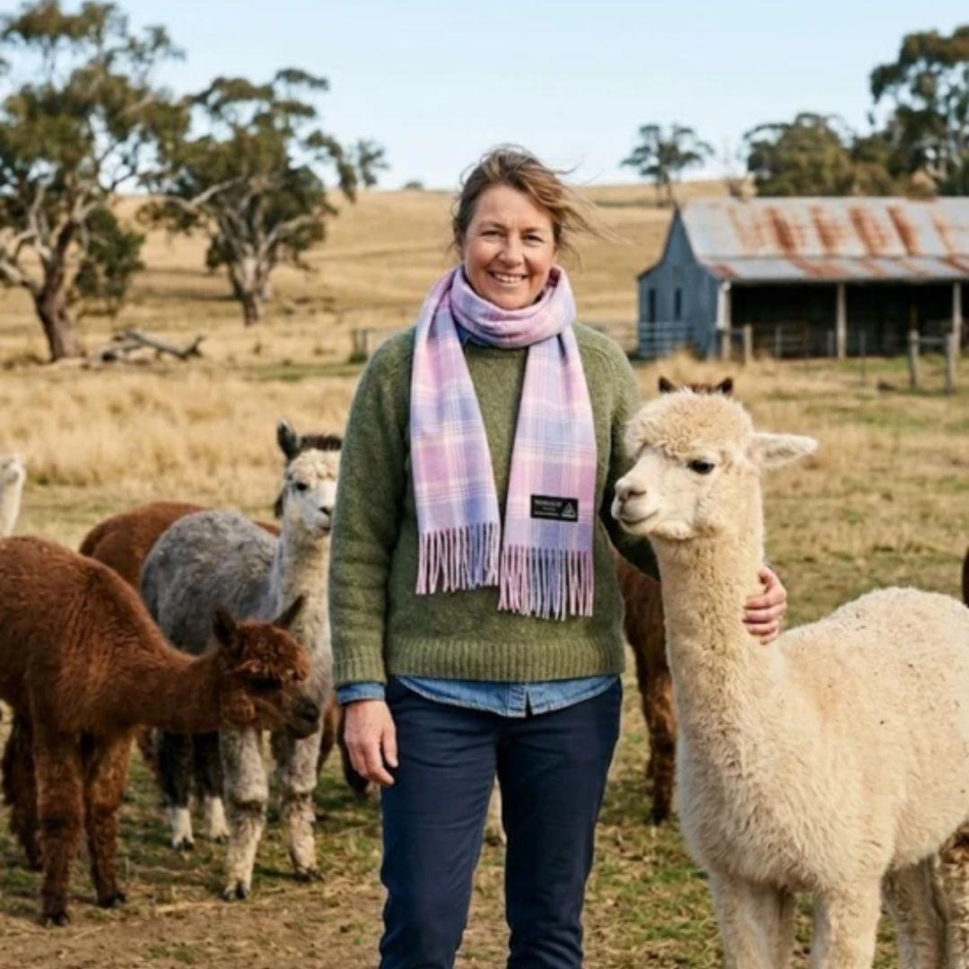 Nicoletta Alpaca Scarves