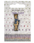 Blue Scarf Alpaca Enamel Pin