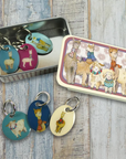 Knitting Stitch Markers in A Pocket Tin