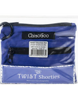 ChiaoGoo TWIST Shorties Blue Small Interchangeables Set